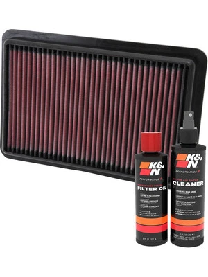 K&N Air Filter 33-2480 + Recharge Kit fits Mazda Mazda3 2.5 BN,BM SP25 (SP25) - image 1 of 4