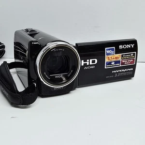 Sony Handycam HDR-XR160 Digital Camcorder - 160GB Drive, 5.1 Channels, 42x Zoom - Picture 1 of 7