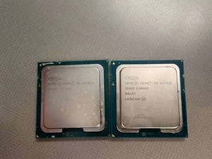 2xIntel Xeon E5-2470 V2 2.4GHz SR19S 10 Cores 25MB 8GT/s LGA1356 CPU - Afbeelding 1 van 2