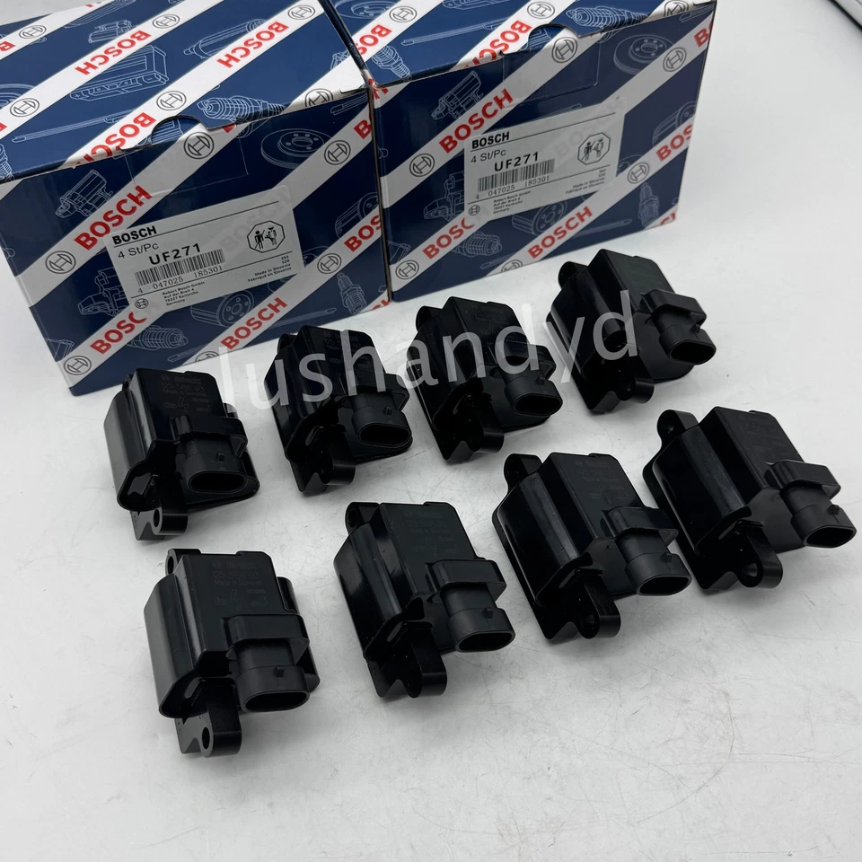 8Pcs 12558693 Square High Ignition Coils For Chevy GMC 4.8L 5.3L 6.0L UF271 D581 - Imagem 1 de 4