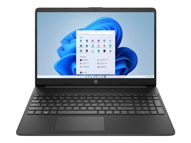 HP 15s-fq0004na 15.6" Full HD Laptop Intel Pentium Silver 4GB RAM 128GB Storage - Image 1 of 4