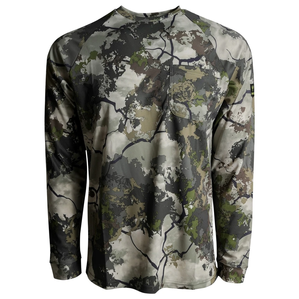 King's KCM1087-KCU-2XL Hunter KC Ultra Mens Size XXL Long-Sleeve T-Shirt