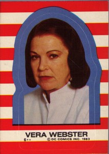 1983 Topps Superman III Stickers # 6 Vera Webster