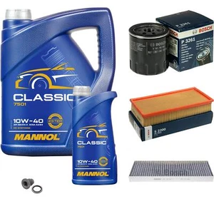 Bosch De Inspección Set 6L mannol Classic 10W-40 para Citroën C8 EA Eb A 3.0 - Imagen 1 de 12