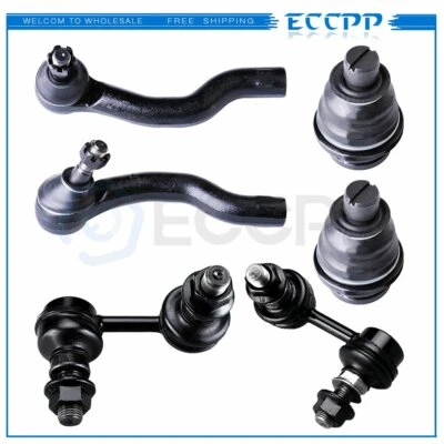 Kit de barra estabilizadora exterior de 6 rótulas de suspensión para Nissan Xterra 2005-2012 Foto 1 de 4