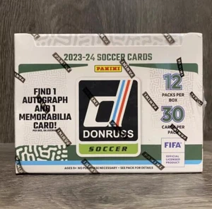 2023-24 Panini Donruss Soccer HOBBY Box - Picture 1 of 5