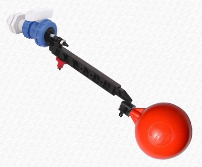 Opella Delchem Cistern Side Entry Filling Valve Adjustable Arm 1/2" with Float