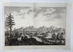 CHINA PEKING BEIJING 1665 JOHAN NIEUHOF LARGE ANTIQUE VIEW 17TH CENTURY - Picture 1 of 6