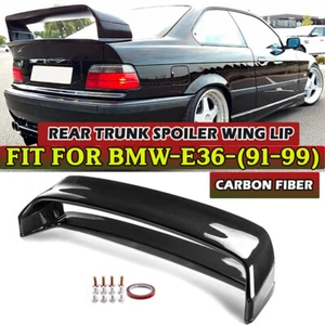 Kit de carrocería alerón ABS aspecto carbono alerón trasero para BMW Serie 3 E46 M3 Sedán 1991-99 - Imagen 1 de 12