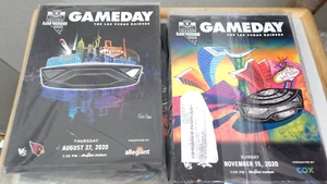 New LAS VEGAS RAIDERS Set of 10 Inaugural Season GameDay Magazines Still Sealed - Picture 1 of 7
