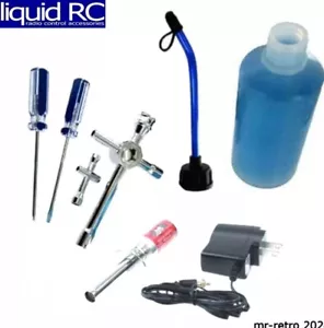Redcat Racing 80142A Starter Kit Includes: Tools Fuel Bottle Rechargeable Glow - Picture 1 of 2