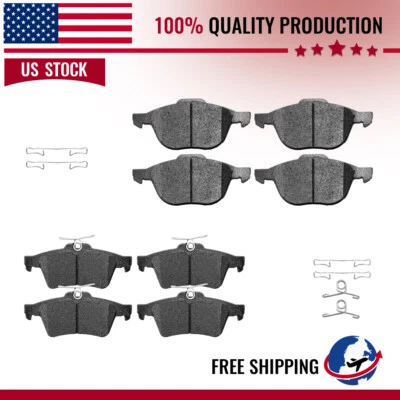 Pastillas de freno delanteras y traseras de cerámica para 2005 2006-2012 2013 2014 2015 Mazda 3 Sport 5 Foto 1 de 4