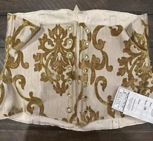 Damsel In This Dress (DiTD) Gold & Cream Grace Damask Wench Corset - 38” - Picture 1 of 1
