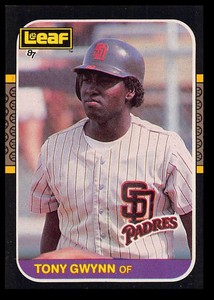 1987 Leaf Tony Gwynn San Diego Padres #235