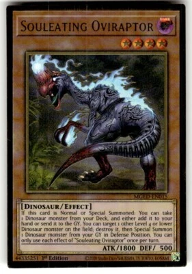 Souleating Oviraptor MGED-EN015 Maximum Gold: El Dorado 1st Edition NM - Image 1 of 2