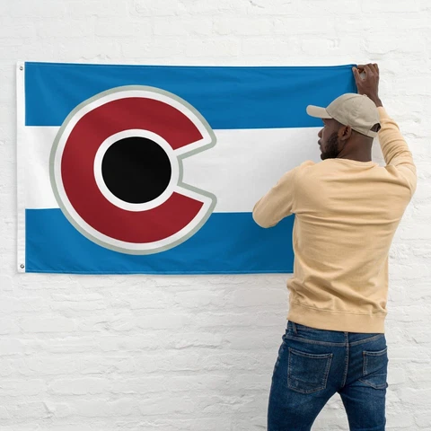 Premium Flag Colorado Avalanche 3x5 ft Banner NHL Ice Hockey Team Champions Cover