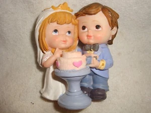 TENDER TIME CAKE TOPPER BRIDE AND GROOM 008 - Picture 1 of 2