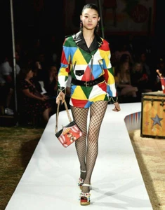 Pantalones Cortos MOSCHINO COUTURE JEREMY SCOTT Cuero Multicolor 42 6 - Imagen 1 de 3