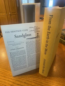 heritage press Jules Verne From the Earth to the Moon & Around the Moon slipcase - Picture 1 of 11