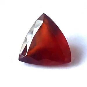18X18 MM Trillion Shape Natural Faceted Hessonite Garnet Loose Gemstone 18.65 CT - Picture 1 of 5