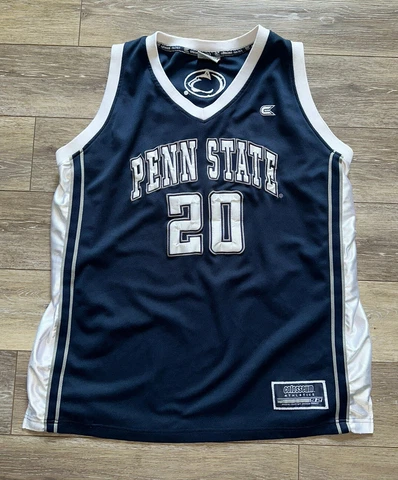 PENN STATE NITTANY LIONS SEWN #20 Basketball Jersey MENS Size XL Cover
