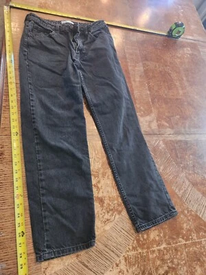 Pantalones de mezclilla informales Bershka Mom para mujer EE. UU. 6 traseros #S77 Foto 1 de 3