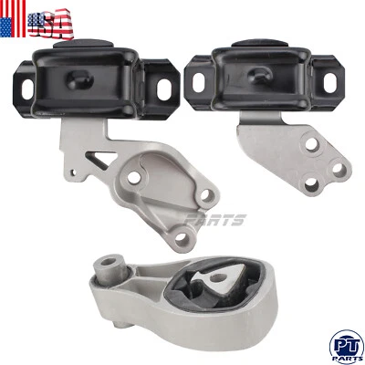 Juego de montaje de motor y transmisión derecho para Smart Fortwo 451 2008-2015 3 piezas Foto 1 de 4