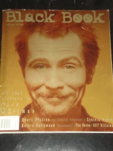Revista BLACK BOOK 1998, Gary Oldman, David Mamet, The Verve, 007 Villians - Imagen 1 de 1