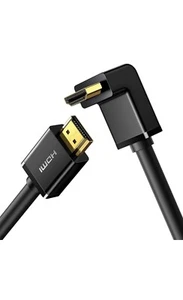 UGREEN HDMI Cable Right Angle 4K 90 Degree HDMI Cord High Speed Down Angle - Picture 1 of 3