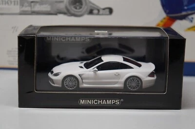 MINICHAMPS - MERCEDES-BENZ SL65 AMG SERIE NEGRA - BLANCO - coche modelo escala 1/43 Foto 1 de 4