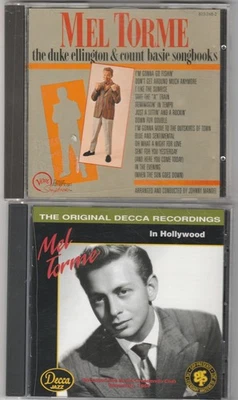 Mel Torme 2 CDs The Duke Ellington and Count Basie Songbooks / In Hollywood Foto 1 de 2