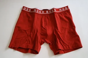 NEU Hugo Boss Herren Baumwolle Stretch Boxershorts - Rot - Medium - Bild 1 von 1