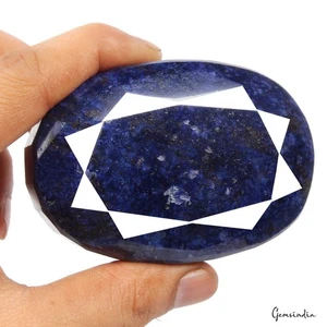 2190 Ct Natural Huge Blue Sapphire Oval Faceted Museum Size Madagascar Gemstone - Picture 1 of 7