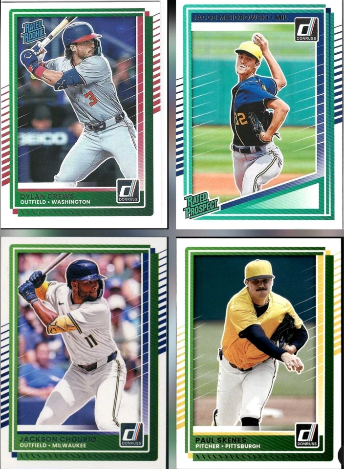 Donruss Baseball Singles 2025 #1 a #200 - Elige tu tarjeta Compra más ahorra más Foto 1 de 1