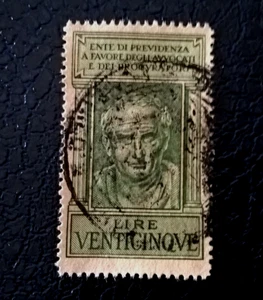1945 SPLENDIDA MARCA AVVOCATI PROCURATORI L.VENTICINQUE VERDE USD Cat.20 - Foto 1 di 1