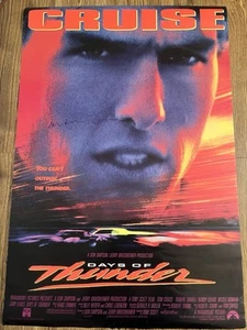 MICHAEL ROOKER Signed Autographed DAYS OF THUNDER ORIGINAL MOVIE POSTER 27x40 - Picture 1 of 3