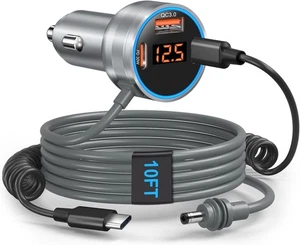 Mini cable Starlink 10 pies, 4 en 1 mini cargador de coche Starlink cable de alimentación de 12 V CC + 60 - Imagen 1 de 8