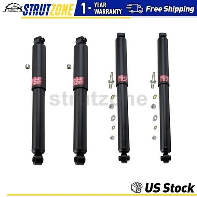 4x Amortecedores e apoios de suspensão dianteiros traseiros KYB para Chevrolet Blazer 1987-1991 - Imagem 1 de 4