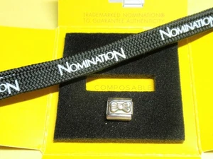 ** Original Nomination SILBERSCHLEIFE CZ Silber Charm ** - Bild 1 von 2