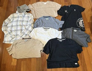 Hollister Men’s Size M Set Of 8 Shirts Bundle (first 2 Shirt Pics Are Oversized) - Picture 1 of 19