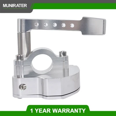 Silver Billet Thumb Throttle Assembly For Yamaha Banshee YFZ Raptor 350 660 700 - Imagem 1 de 4