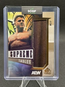 MJF 2025 UD AEW SP Juego Usado Supreme Tables Dorado #02/15 SP ST-MJ - Imagen 1 de 2