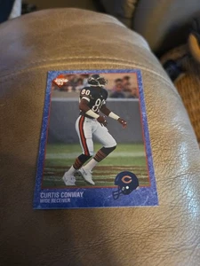 Collector's Edge Curtis Conway 1993 novato Chicago Bears #252 - Imagen 1 de 2