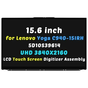 15.6 for Lenovo ideapad Yoga C940-15IRH 5D10S39614 UHD LCD Touch Screen Assembly - Picture 1 of 8