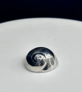 Mignon Faget Large Sea Garden Snail Sterling Silver Pendant *Chain Not Included - Picture 1 of 4
