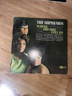 The Supremes - Where Did Our Love Go - Motown LP MT 621 VG RARE LBL MONO - Image 1 of 4