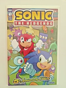 IDW Comics    Sonic the Hedgehog 5th Anniversary Edition  Cover D  MINT Unread - Picture 1 of 2