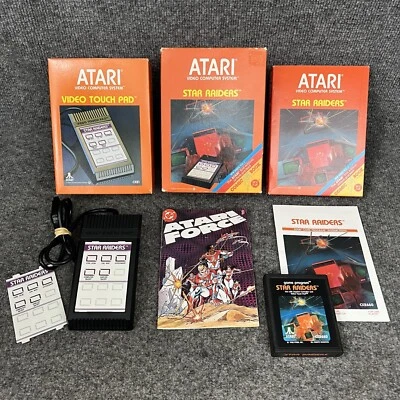 Atari - Star Raiders Complete W/Boxes Video Touch Pad, Manual & Comic Excellent - Image 1 of 4