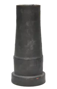 SECCIÓN DE TUBERÍA TAPADA DE HIERRO FUNDIDO INDUSTRIAL DE COLECCIÓN GRAN REUTILIZACIÓN DE PEDESTAL - Imagen 1 de 6