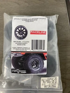 New Pit Bull Tires 1.9 Raceline Clutch Alum Wheels Blk (4) PBW19CLBB - Picture 1 of 2